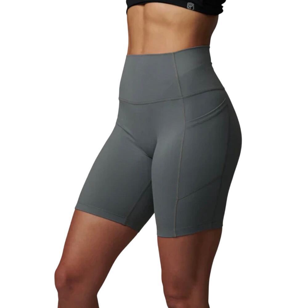 Born Primitive Tempo Gray Biker Shorts Size Medium